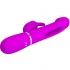 Pretty Love - Kampas Vibrador Rabbit 3 En 1 Multifunción Con Lengua Fucsia