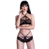 Chilirose - Cr 4428 Sujetador & Panties Negro S/M