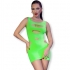 Chilirose - Cr 4621 Vestido Verde S/M