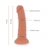 Dildo Vibrador Natural Bogotá 22 Cm App Control