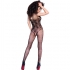 Chilirose - Bodystocking Crotchless Negro CR 4233 S/M