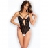 Body Crotchless CR 4689 Negro de Chilirose