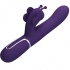 Vibrador Rabbit Multifunción 4 En 1 Morado