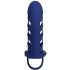 Altaf Anillo Vibrador Con Funda De Silicona Azul