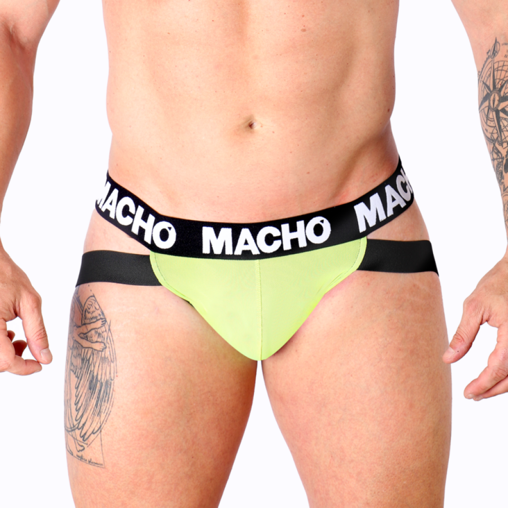 Macho - Mx28fa Jock Amarillo XL: Estilo y Comodidad