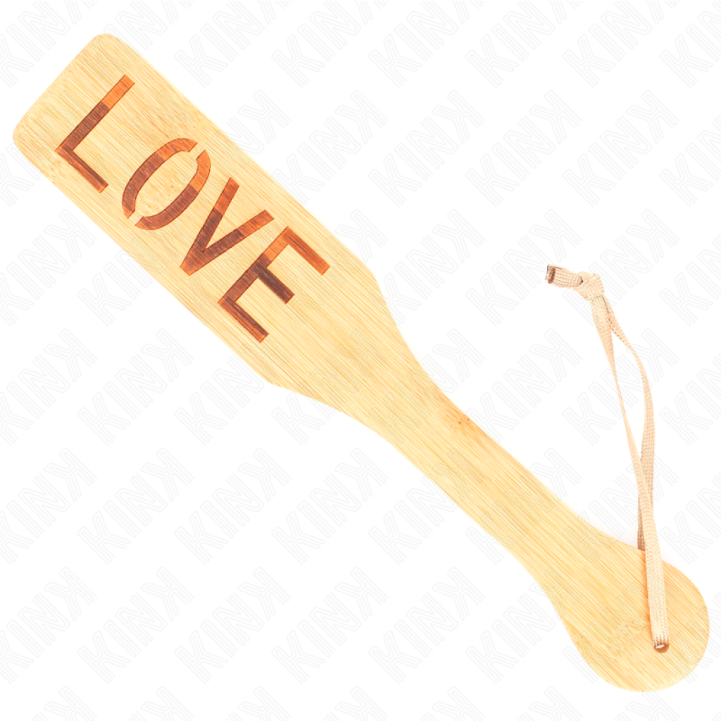 Kink - Pala de Bambú Palabra Love 32 x 5.5 cm