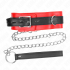 Kink - Collar Con Correa de 65 Cm en Rojo