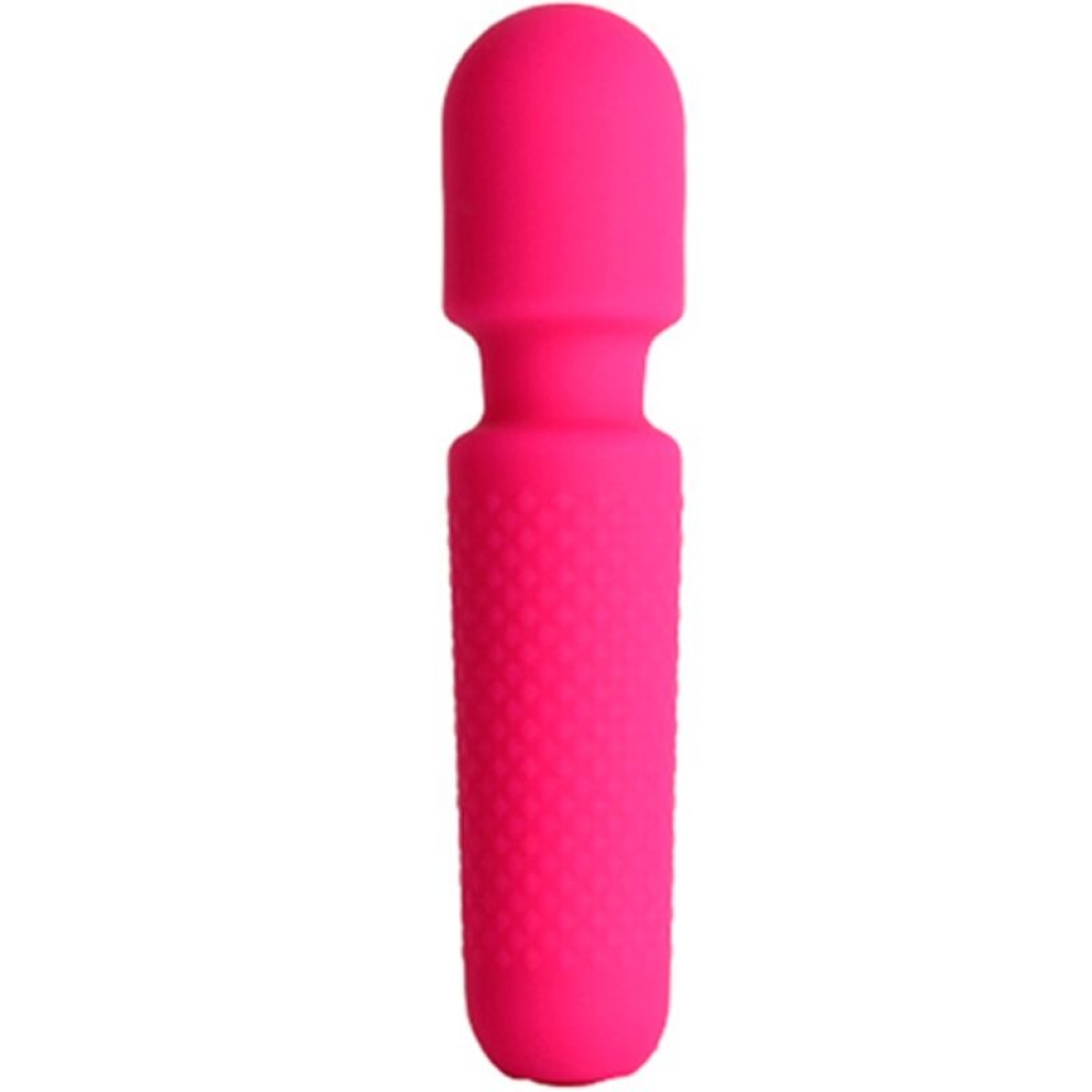 Armony - Mini Masajeador y Vibrador Recargable de 10 Modos en Color Morado