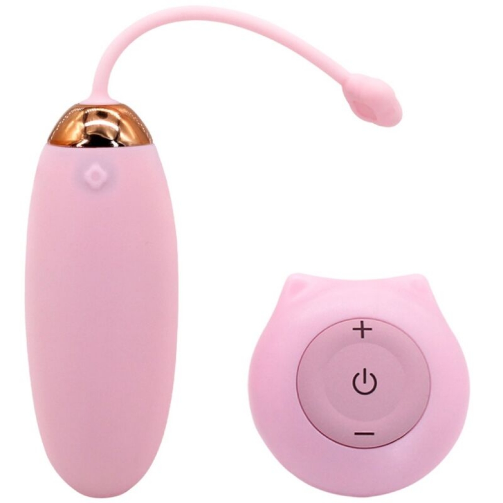 Armony - Huevo Vibrador Kitty Fun con Control Remoto y 10 Modos de Vibració