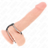 Kink: Anillo Pene Doble Conectados por Cuero