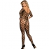 Subblime - Bodystocking De Rejilla Hombros Descubiertos Negro Talla