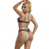 Subblime - Bodystocking Sin Mangas Con Cuello Alto Arcoiris 952433