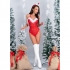 Bodystocking Crotchless Navideño - Livco Corsetti Fashion