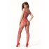 Bodystocking Sexy Rojo Talla Única - Passion