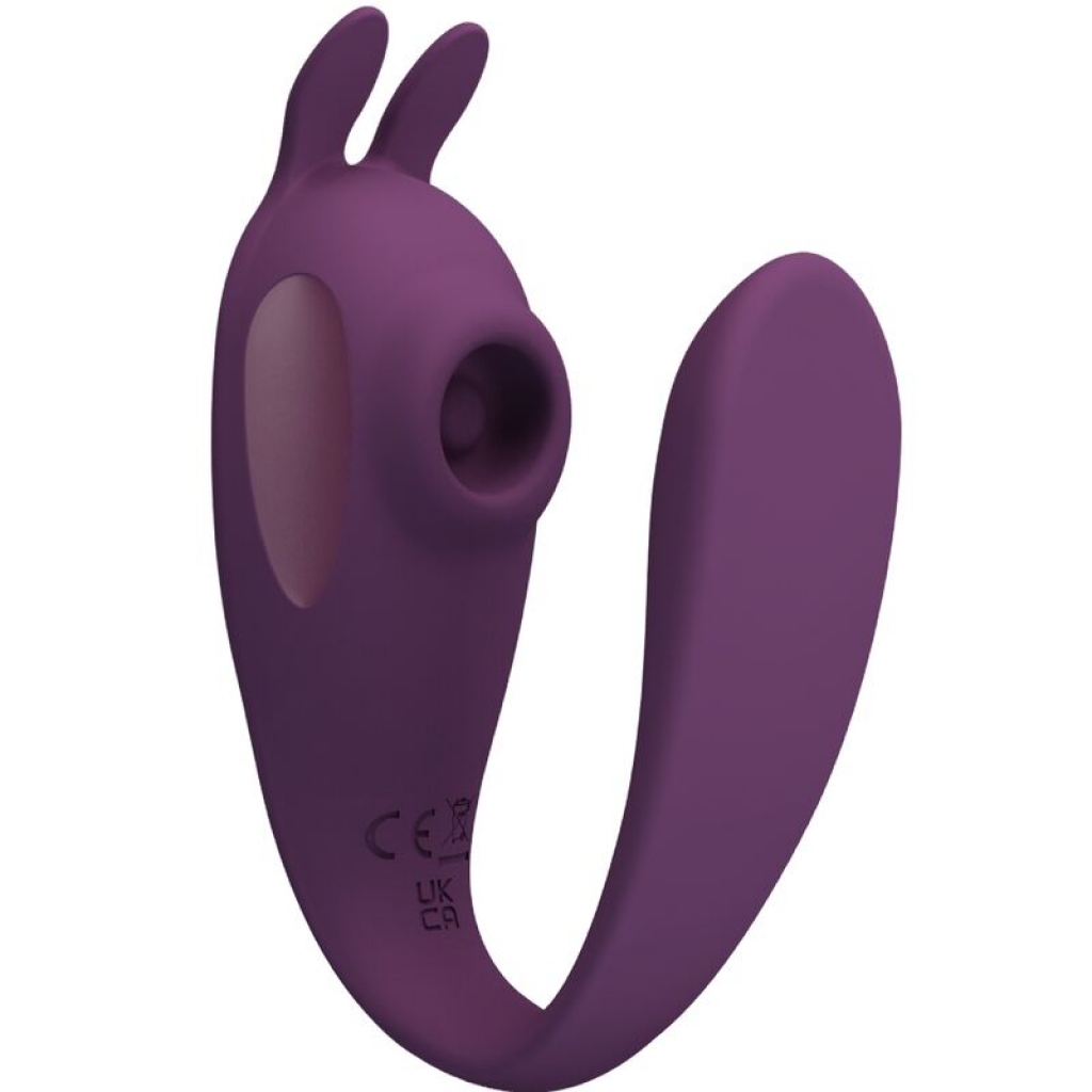 Estimulador & Vibrador Pretty Love Shey - Mora, Control a Distancia