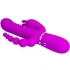 Vibrador Triple Multifunción Pretty Love Cammy - Rosa, 4 en 1