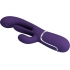 Vibrador Triple Rabbit Pretty Love Shania - Multifunción, Morado