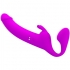 Dildo Strap-on Sin Arnés Zanini - 10 Vibraciones, Morado