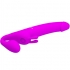 Dildo Strap-on Sin Arnés Zanini - 10 Vibraciones, Morado