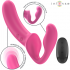 Vibrador Doble Amy - Intense con Control Remoto Rosa 20 cm