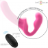 Vibrador Doble Amy - Intense con Control Remoto Rosa 20 cm