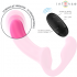 Vibrador Doble Amy - Intense con Control Remoto Rosa 20 cm