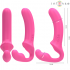 Vibrador Doble Amy - Intense con Control Remoto Rosa 20 cm