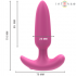 Plug Anal Ross con 10 Vibraciones Control Remoto Rosa