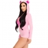 Body Osito Terciopelo Rosa - Talla S