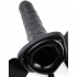 Arnés Vibrador Hueco 19 cm Negro