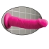 Dildo Con Ventosa Rosa 22.9 Cm