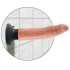 Dildo Vibrador 17.78 Cm Natural