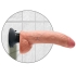 Dildo Vibrador Natural con Testículos de 23 cm