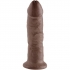 Dildo Realista King Cock Marrón 22.9 cm