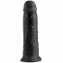 Dildo Realista King Cock de 25 cm en Negro