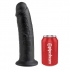 Dildo Realista King Cock de 25 cm en Negro