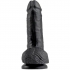 7 Pene Realístico Negro 17.8 Cm