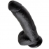 Dildo Realista Negro 22.9 Cm