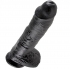 10 Pene Realistico Negro 26.5 Cm