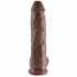 Dildo Realistico Marron 26.5 Cm con Testículos