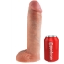 Strap-on con Dildo Hueco 28 cm y Tirantes