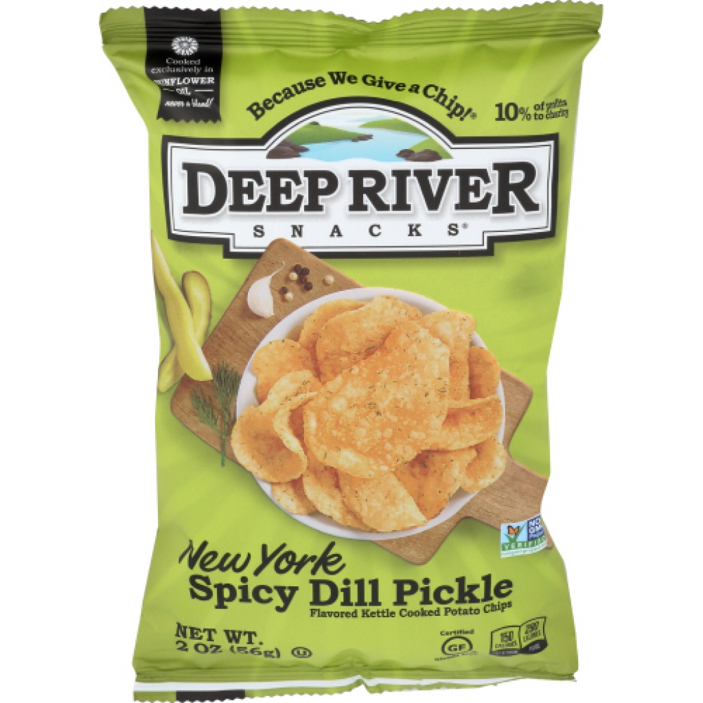 All-Natural Kettle Chips - Spicy Pickle - 2 oz