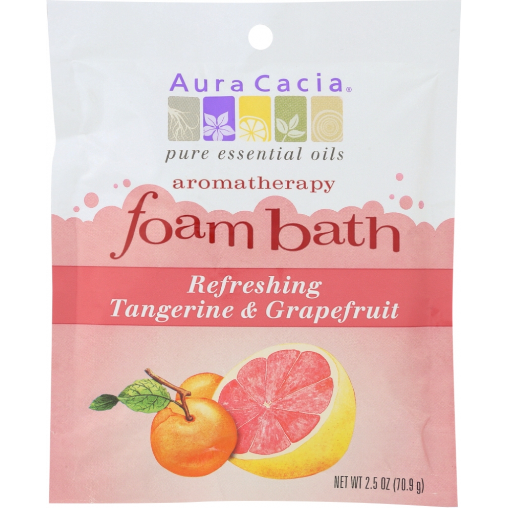 Refreshing Tangerine Grapefruit Bath Foam - 2.5 oz