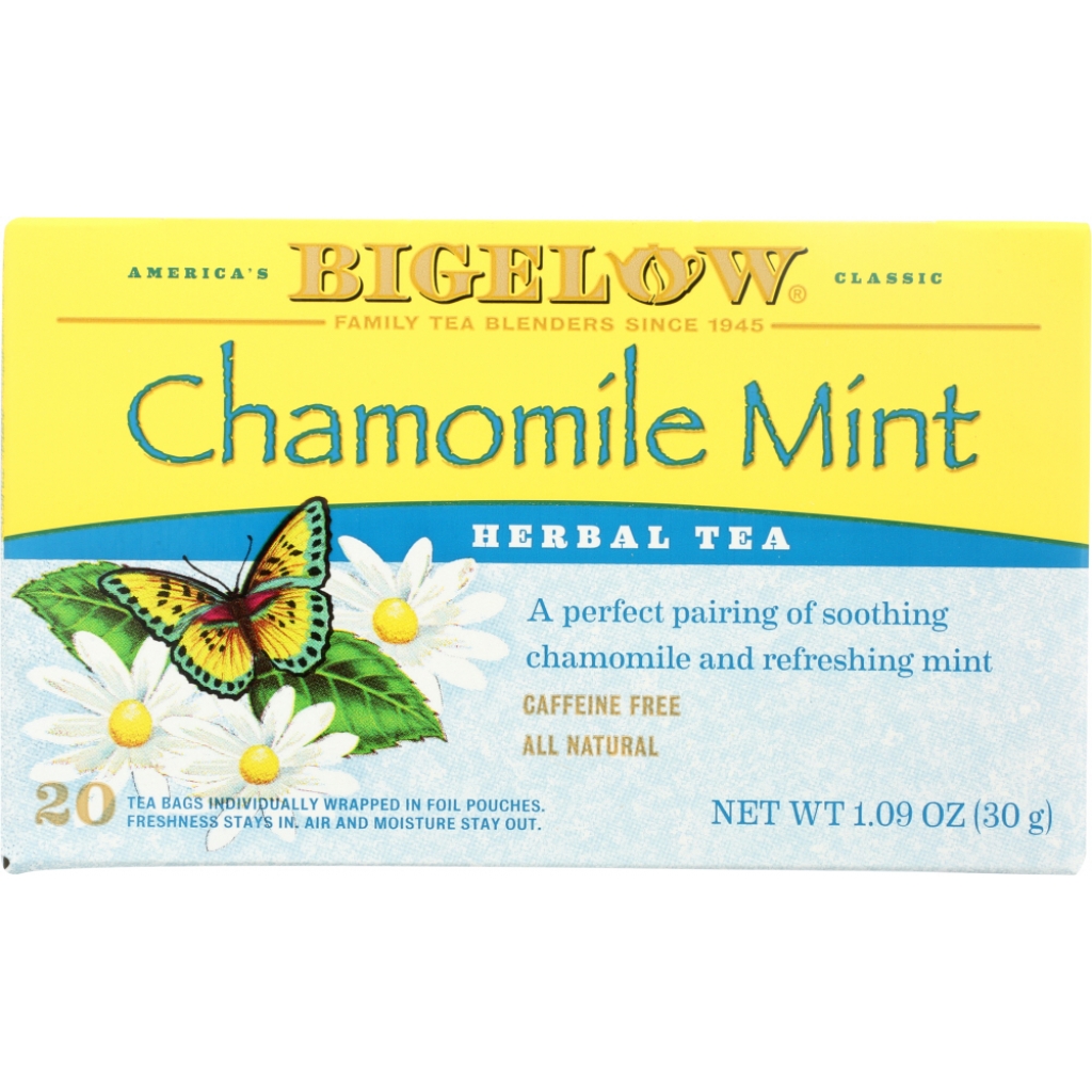 Chamomile Mint Herbal Tea Bags - 20 Bags, 1.09 oz