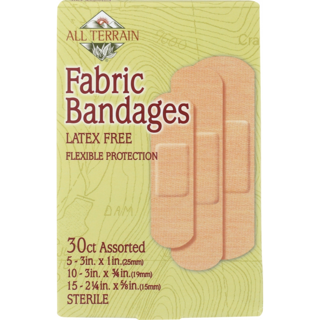 Assorted Fabric Bandages, 30 pcs.