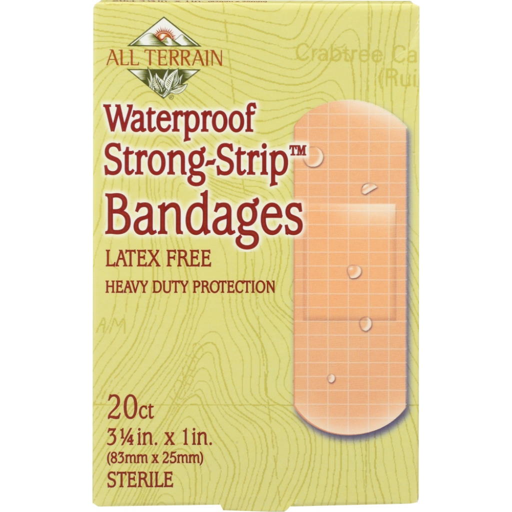 Waterproof Strong Strip Bandages - 20 pc