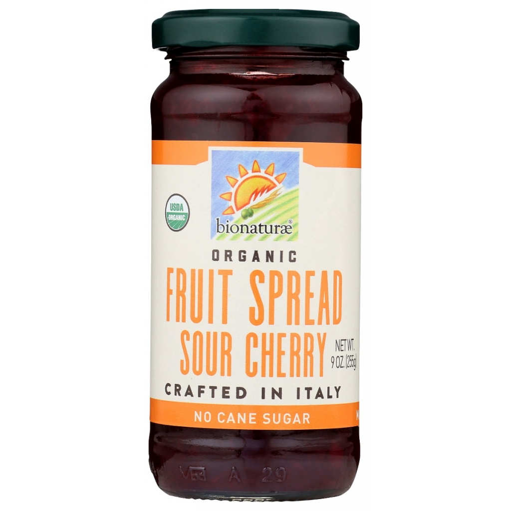 Organic Sour Cherry Fruit Spread - 9 oz