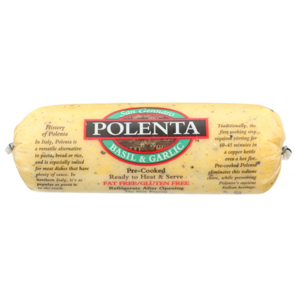 Gluten-Free Garlic Basil Polenta, 24 oz