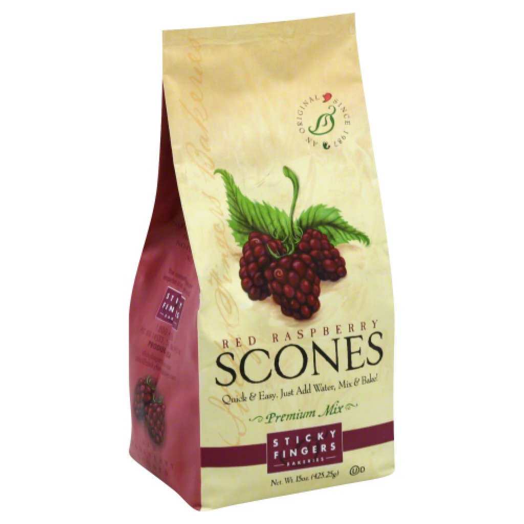 Premium Non-GMO Red Raspberry Scones Mix - 15 oz