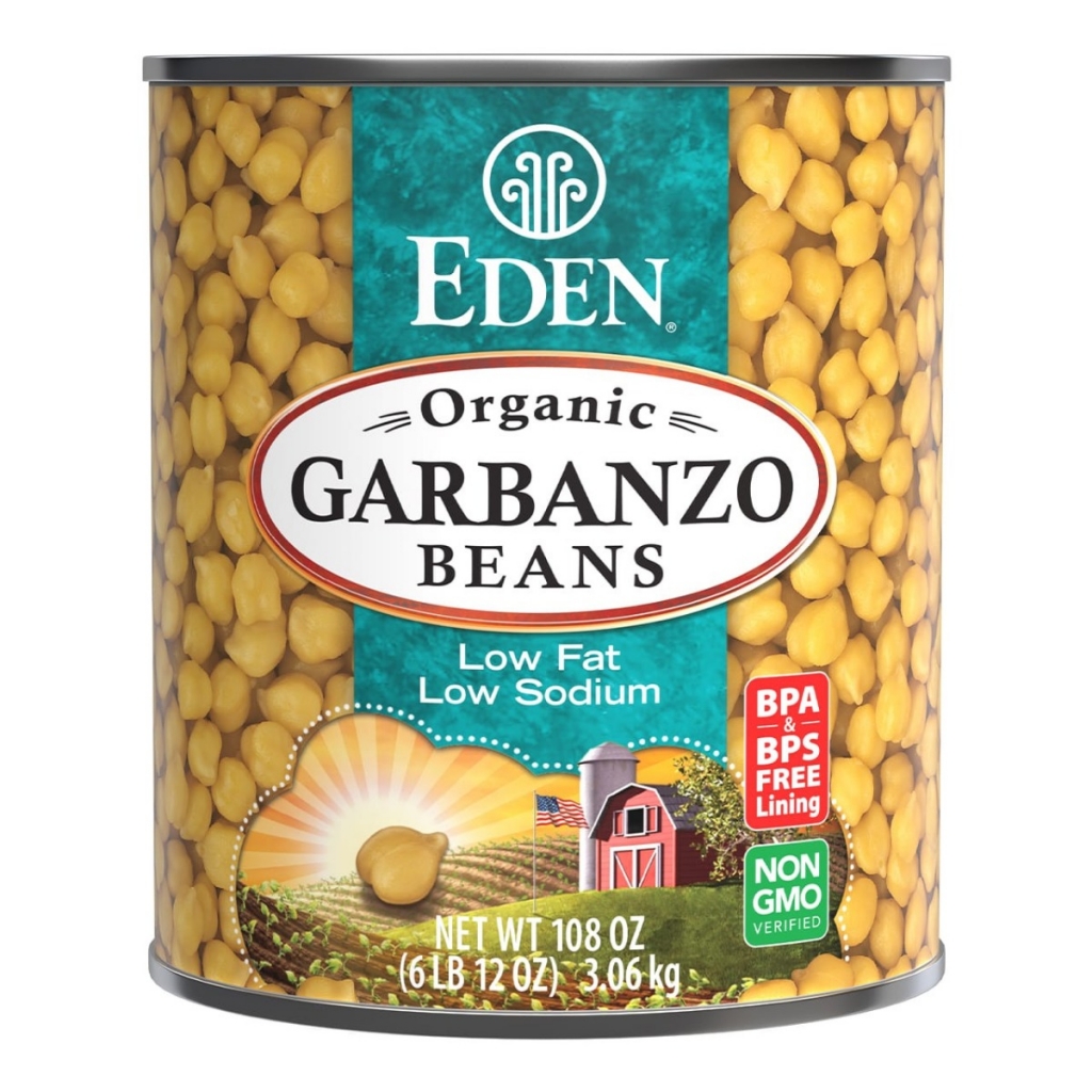 Organic Garbanzo Beans (Chickpeas) - 108 OZ